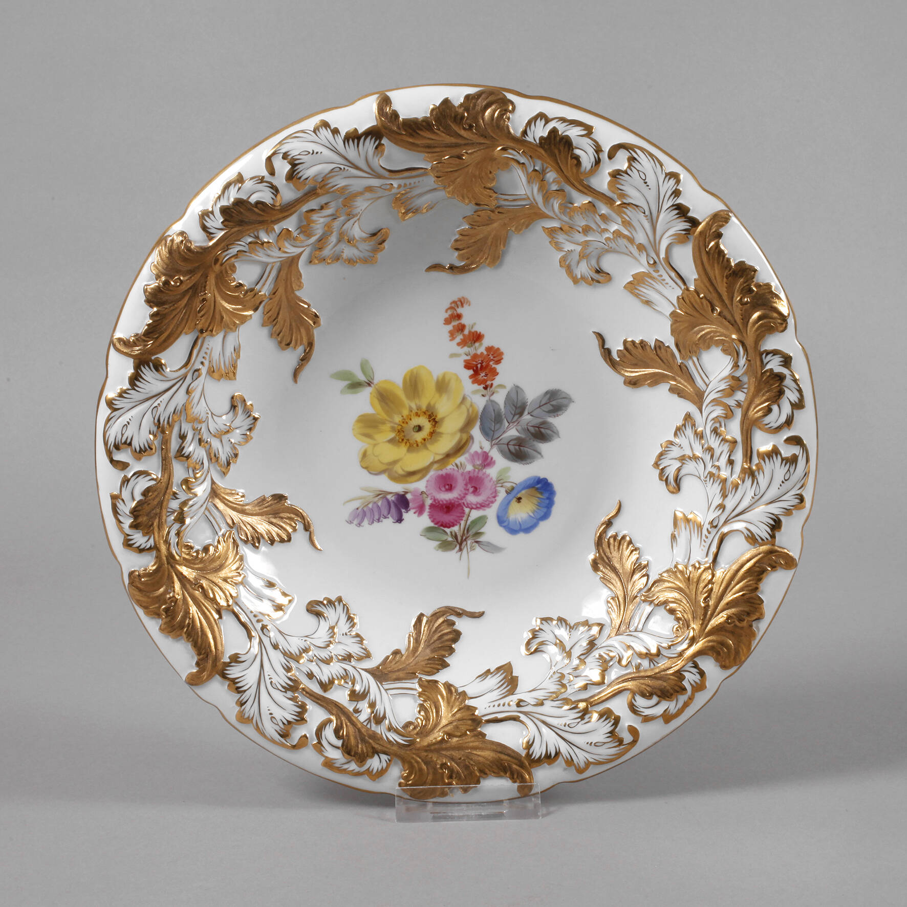 Meissen Prunkschale "Blumenbukett"