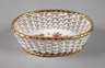 Meissen kleine Korbschale "Blumenbukett"