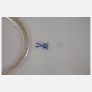 Meissen Bildplatte Winterbukett