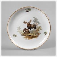 Meissen Anbietschale "Wildmalerei nach Ridinger"111