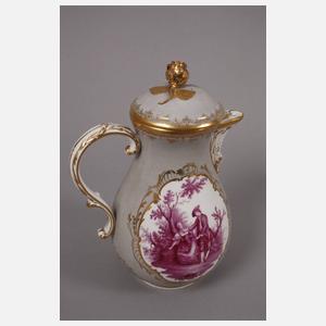 Meissen Kaffeeservice Watteaumalerei