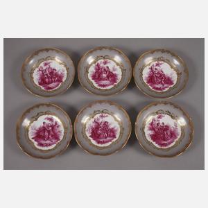 Meissen Kaffeeservice Watteaumalerei