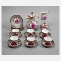 Meissen Kaffeeservice Watteaumalerei111