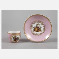 Meissen Mokkatasse Figurenmalerei111
