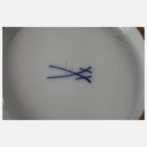 Meissen vier Serviceteile "Rote Rose"