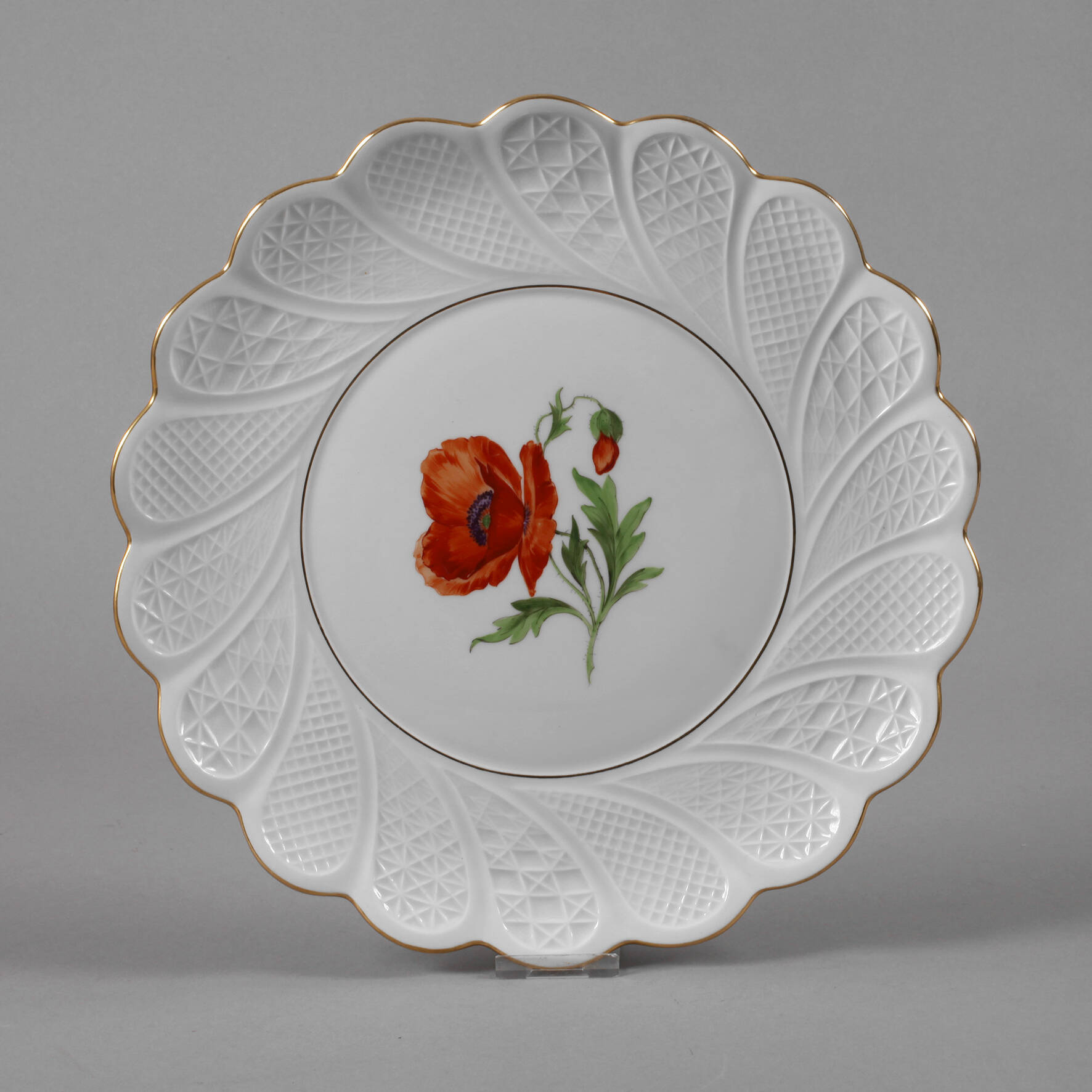 Meissen Kuchenplatte "Blume 1"