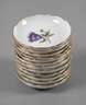 Meissen zwölf Konfektschalen "Blume 1"