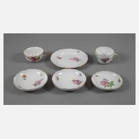 Meissen Konvolut Blumenmalerei111