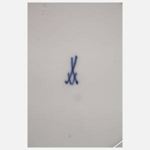 Meissen Teeservice "Blaue Blume und Insekten"