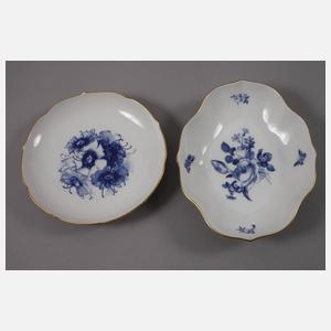 Meissen Konvolut "Blaue Blume"