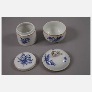 Meissen Konvolut "Blaue Blume"