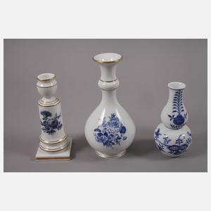 Meissen Konvolut "Blaue Blume"