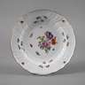 Meissen Suppenteller "Blumen und Insekten"