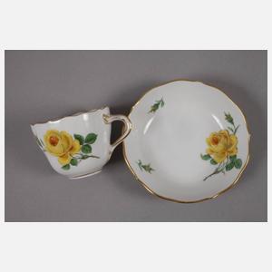 Meissen drei Mokkatassen