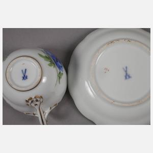 Meissen drei Mokkatassen