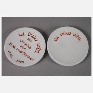 Meissen Konvolut Medaillen und Plaketten