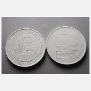 Meissen Konvolut Medaillen und Plaketten