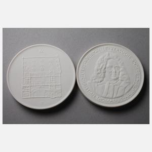 Meissen Konvolut Medaillen und Plaketten