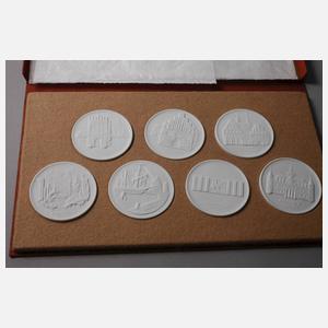 Meissen Erinnerungsmedaillen "Köpfe der Küste"