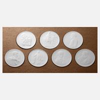 Meissen Erinnerungsmedaillen "Köpfe der Küste"111