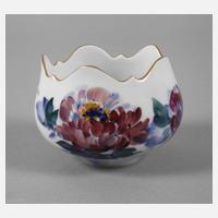 Meissen Zuckerschale "Blumenmalerei blau-bunt"111