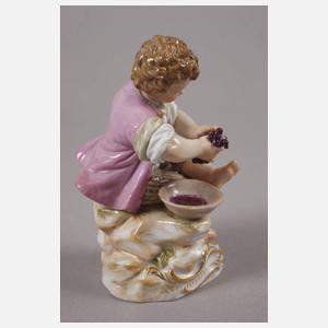 Meissen "Gärtnerkind mit Trauben"