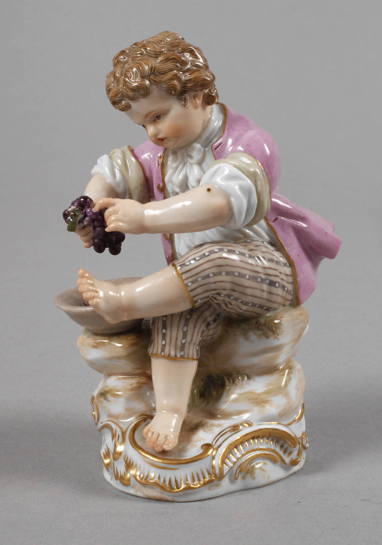 Meissen "Gärtnerkind mit Trauben"