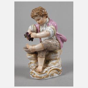 Meissen "Gärtnerkind mit Trauben"