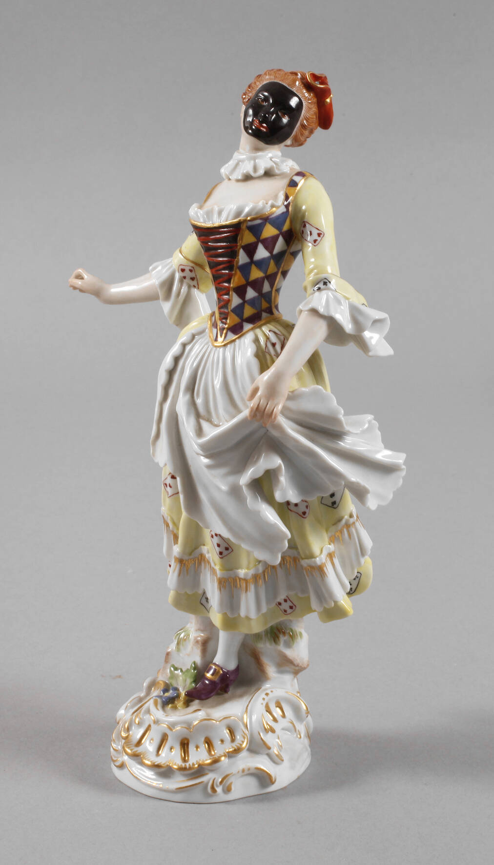 Meissen "Columbine mit Maske"