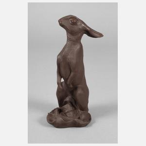 Meissen "Hase, aufrecht stehend"