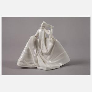 Nymphenburg "Dame mit Reifrock (Marie Antoinette)"