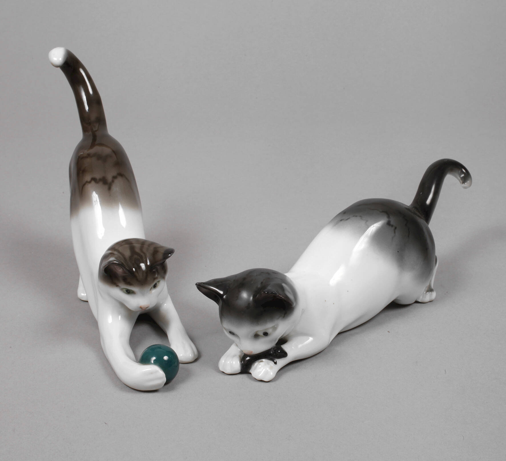 Pfeffer Gotha zwei Katzen