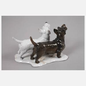 Rosenthal "Terrierpaar"