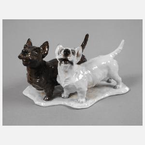 Rosenthal "Terrierpaar"