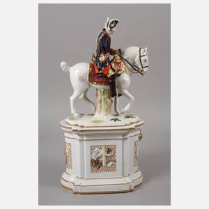 Tettau "Friedrich der Große zu Pferd" mit Sockel