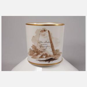 Thüringen Restservice Sepiamalerei