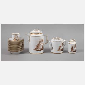 Thüringen Restservice Sepiamalerei