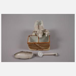 Thüringen figürliche Gewürzmenage