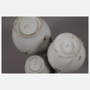 Thüringen drei Kannen "Blumenbukett"