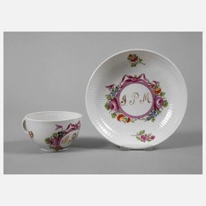 Thüringen Tasse mit Untertasse