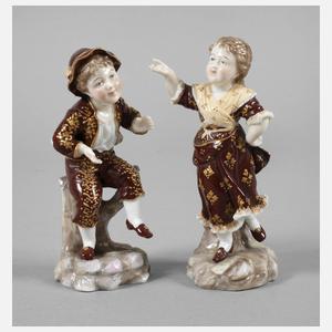 Volkstedt-Rudolstadt Paar tanzende Kinder