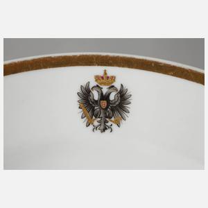 Konvolut Teller mit Wappen Schwarzburg-Rudolstadt