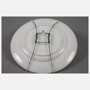 Wandteller mit Vogeldekor