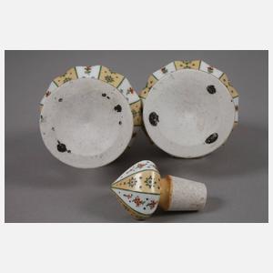 Paar Flakons Biedermeier