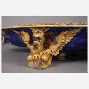 Großer Majolika-Tafelaufsatz Renaissance