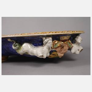 Großer Majolika-Tafelaufsatz Renaissance