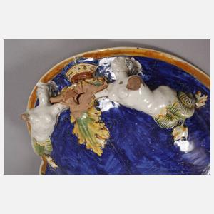 Großer Majolika-Tafelaufsatz Renaissance