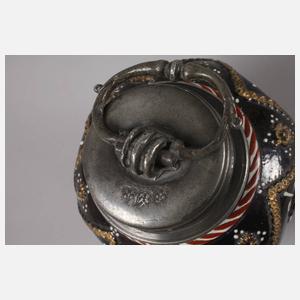 Seltene Dippoldiswalder Schraubflasche