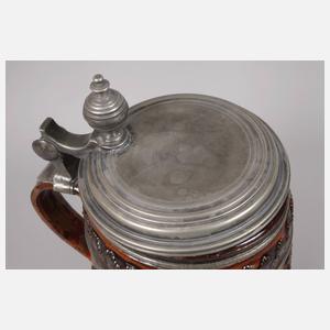 Übergroßer Dippoldiswalder Walzenkrug Christian II.