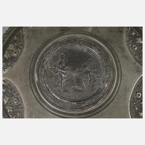 Wuchtiger Erfurter Fayencewalzenkrug